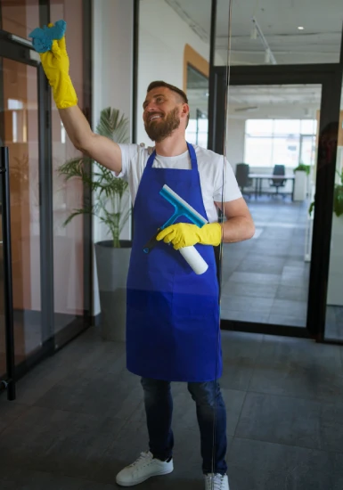 secure facility cleaning