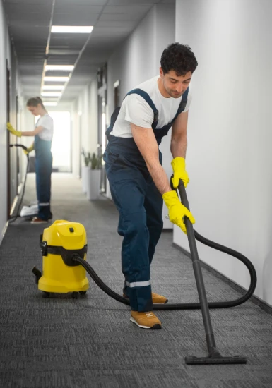 service bay cleaning